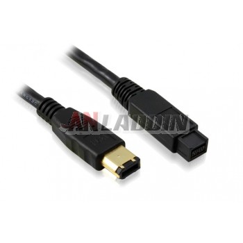 IEEE1394 Firewire / 6 to 9 data cable