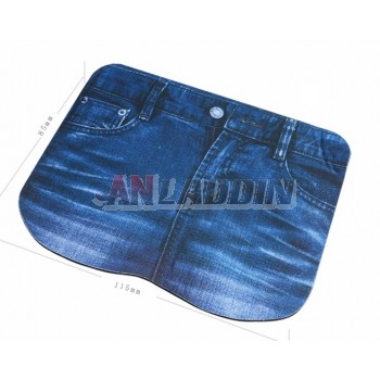 Jeans personalized mouse pad