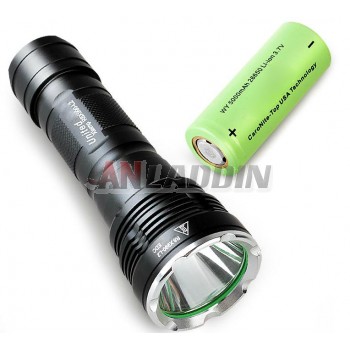 L2 bright flashlight / 26650 rechargeable flashlight