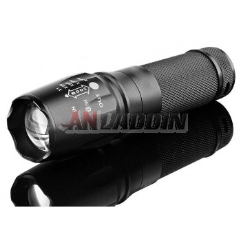 L2 focusing Waterproof Rechargeable LED Flashlight