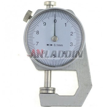 Leather thickness gauge / thickness measurement tool