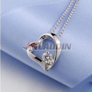 Love you Sterling Silver necklace