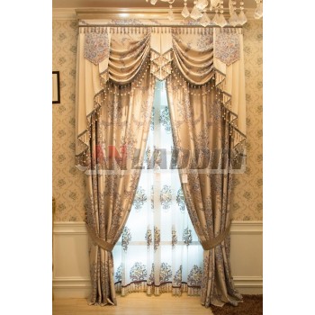 luxury exquisite embroidered curtains