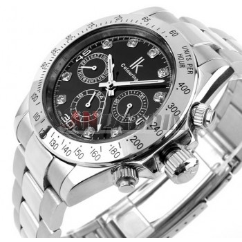 Men's all-steel six-pin calendar automatic mechanical watch