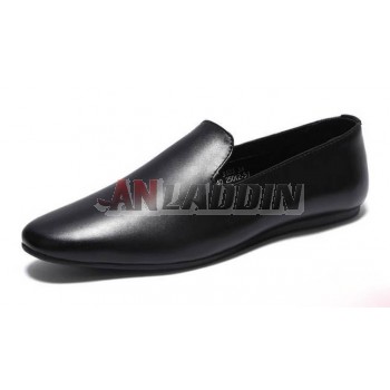 men's casual soft leather shoes