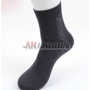 Men's four seasons of bamboo charcoal fiber odor-proof sports socks 6 pieces
