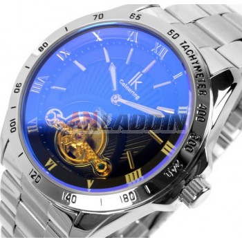 Men's hollow discoloration surface automatic mechanical watch