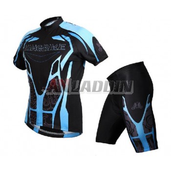 Men's summer short -sleeved cycling clothing kit
