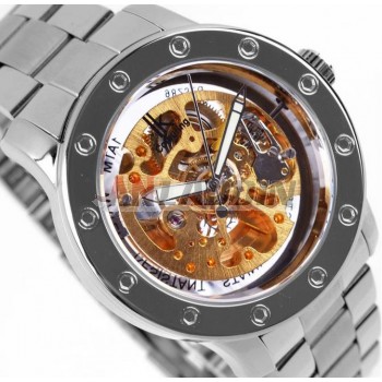 Men's transparent series automatic mechanical watch