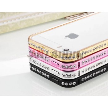 Mobile phone Rhinestone frame case for iPhone 5 / 5s
