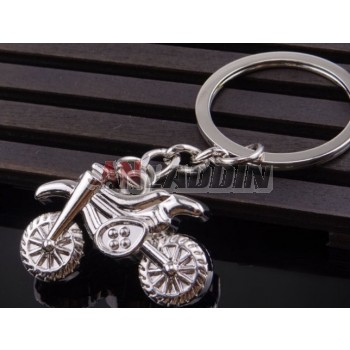 Motorcycle zinc alloy keychain