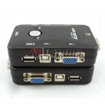 MT-201UK 2-Port Manual USB KVM Switch 