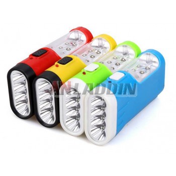 Multi-function mini rechargeable LED flashlight