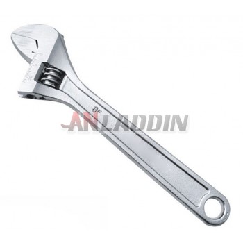 Multi-standard adjustable wrench