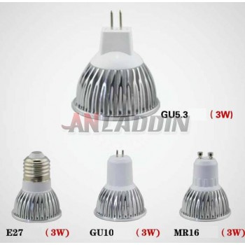 Multi - standard 3-7W LED spotlight bulbs