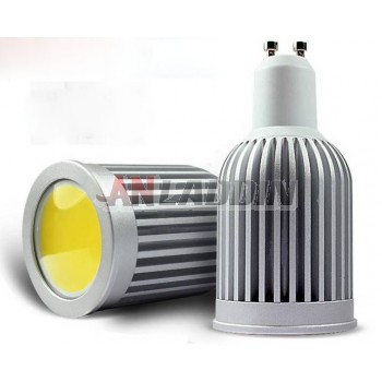 Multi - standard 3-9W silver COB LED spotlight bulbs