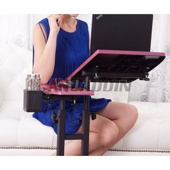 Multifunction adjustable laptop table
