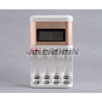 multifunctional four slot battery charger