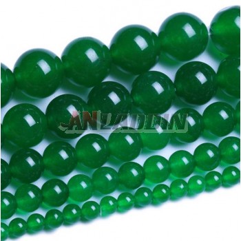 Natural emerald beads chain
