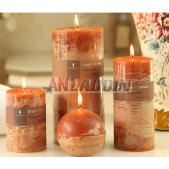 Natural sandalwood aromatherapy candles