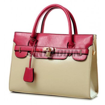 Newest popular high-end PU leather big lady's bag