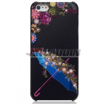 Painted Rhinestone protective cover for iphone 4/4s