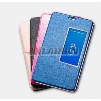 Phone Leather Case with textures for Huawei X1 glory
