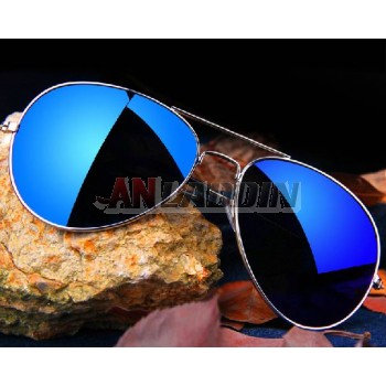 Polarization men and women fashion dazzle colour sunglasses