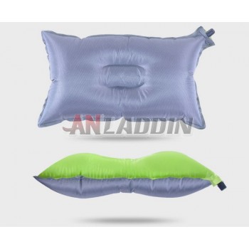 Polyester + PVC coating self-inflating pillow