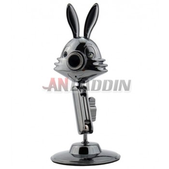 Rabbit-shaped Usb 8MP HD Webcam PC Camera with Microphone