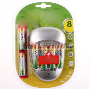 Rechargeable AA Battery Pack / 2600 mA * 6