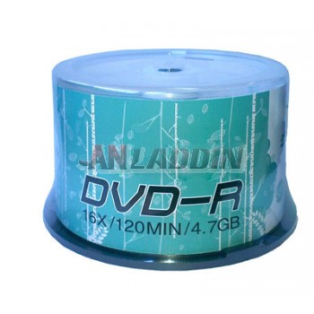 Recordable disk DVD-R 4.7G 16X blank Media 50 disc 