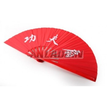 Red Bamboo Tai Chi Fan
