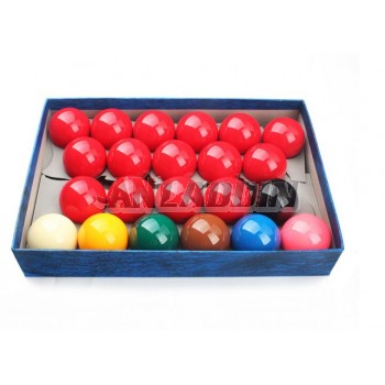 Resin snooker balls