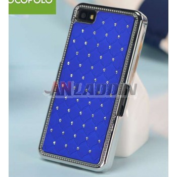 Rhinestone cell phone protective cover for Blackberry Z10