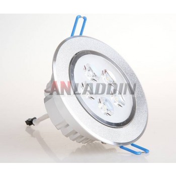 Silver rotatable 3-7W LED ceiling lights