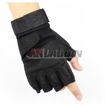 Special outdoor non-slip half gloves