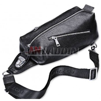 Sports outdoor recreation bag leather purse fashion men's bags