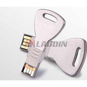 Stainless steel key usb flash drive