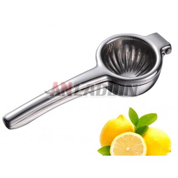 Stainless steel manual fruit juicer