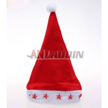 Stars red Christmas hat