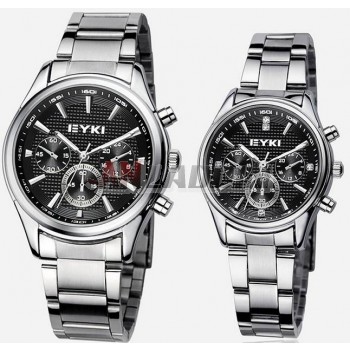 Steel strap 6 pin series couple watches