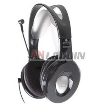 Stereo Headset Headphone with Microphone for PC Laptop
