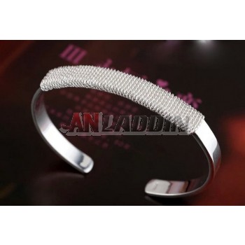 Sterling Silver popular spiral Bracelet 