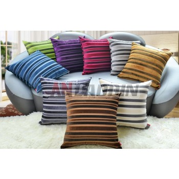 Stripes flannel pillow