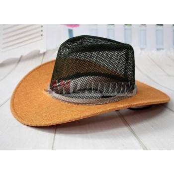 Summer mesh cowboy hat