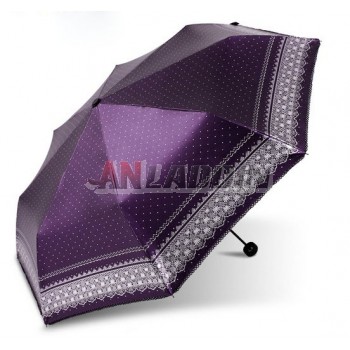 Sun protection multipurpose lace umbrella