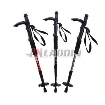 T-ype 4 sections camera holder trekking pole