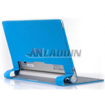Tablet PC leather case with stand for Lenovo B6000 b8000