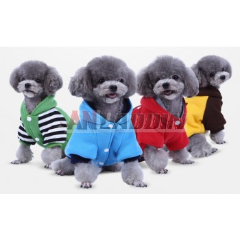 Thickened pet dog clothes